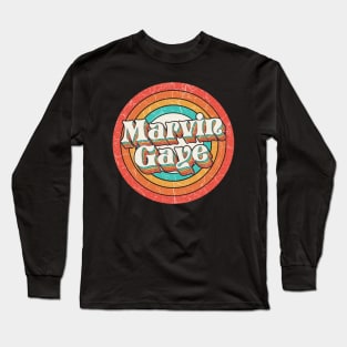 Marvin Proud Name- Vintage Grunge Style Long Sleeve T-Shirt